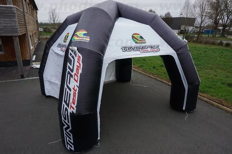 tente géante gonflable padock Tinseau 5x5m