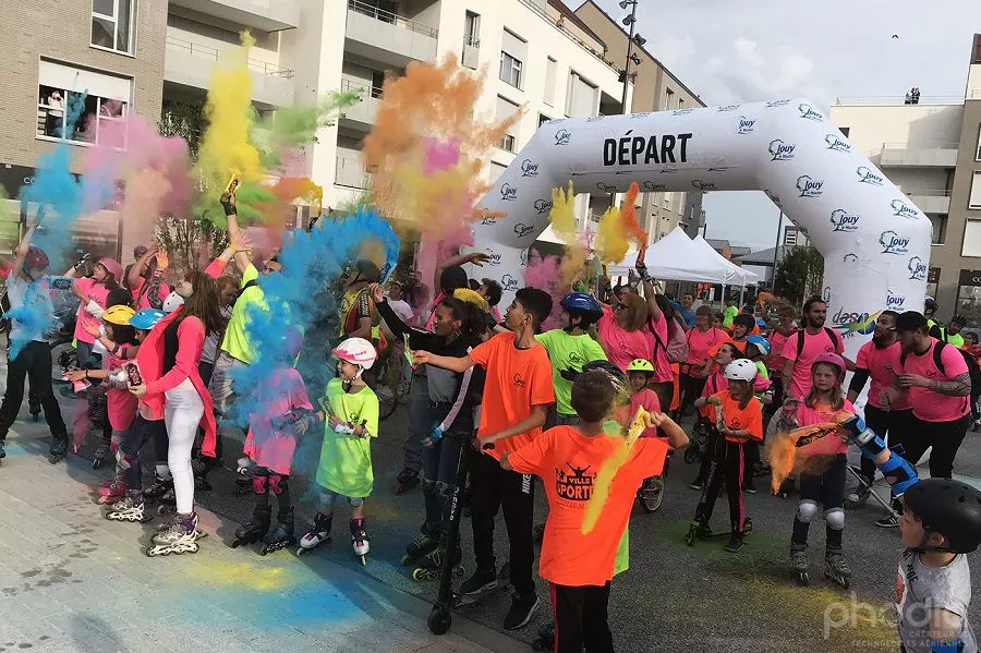 arche course jouy le moutier, courses à pied