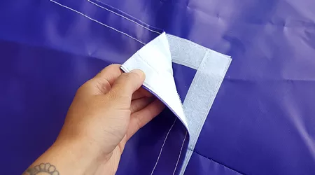 banderole velcro pour arche gonflable